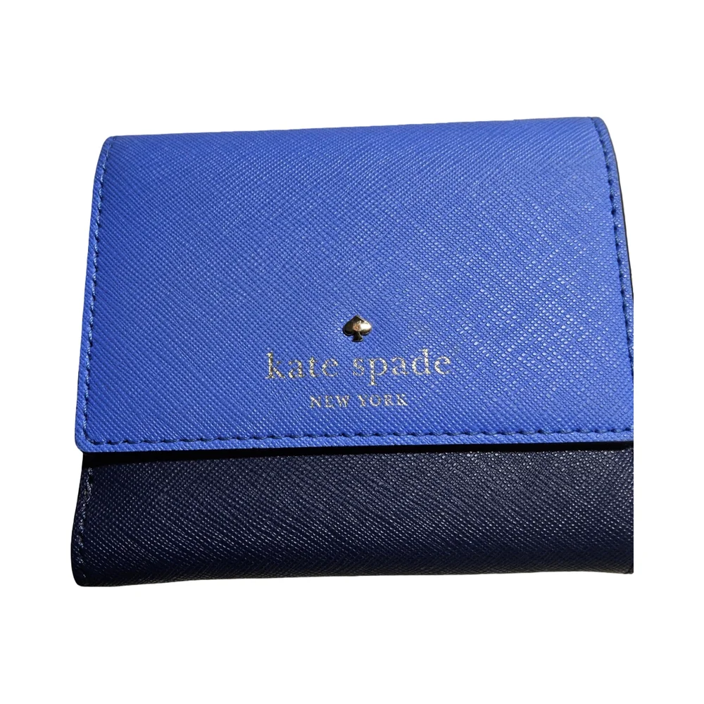 NWOT Kate Spade Blue Wallet